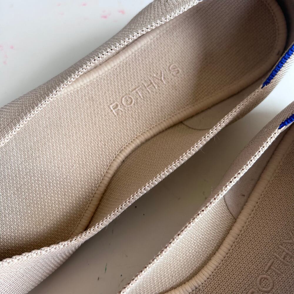 Rothy's Pointed Flats Size 11 The Point Ii Diamon… - image 5